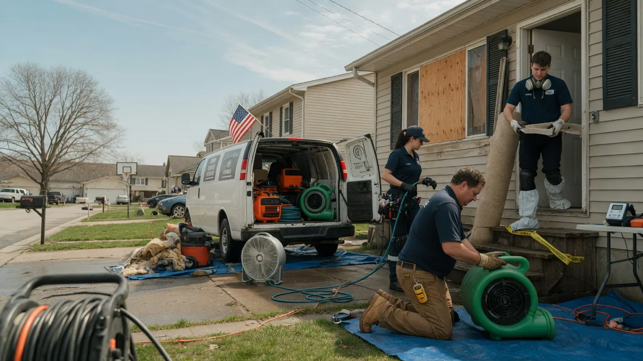 Water Damage Restoration in Marshalls Creek, PA near me